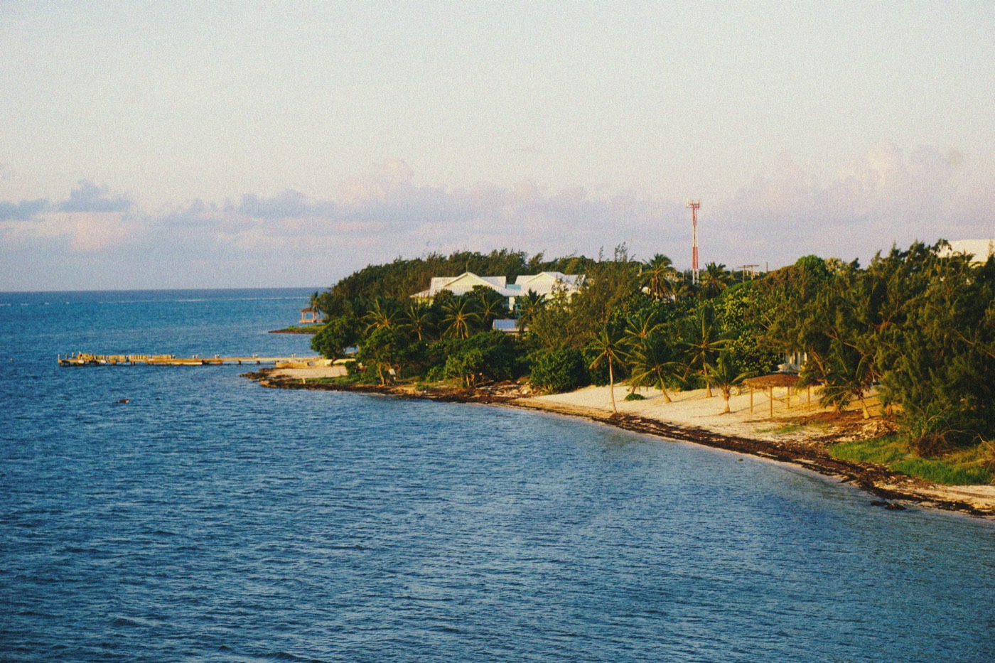 Calm coastline near George Town, Grand Cayman