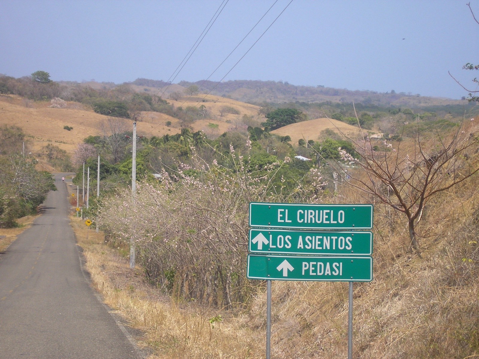 A country road near Pedasi on Panama's Azuero peninsula